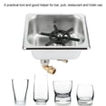 thumbnail image 3 of Automatic Milk Tea Cup Washing Machine, Stainless Steel Cup Washer Cleaner Glass Rinser for Hotel Bar Kitchen Sink Coffee Milk Tea Cup, 3 of 9