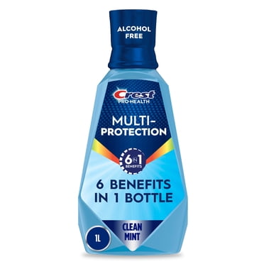 Crest Pro Health Advanced Mouthwash, Alcohol Free, Mint, 33.8 fl oz