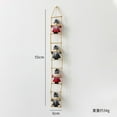 thumbnail image 2 of Slhenay Christmas Gnomes Ladder Pendant Climbing on Rope Ladder Christmas Ornament for Christmas Tree Party Home Door Wall Window Decoration, 2 of 3