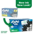 thumbnail image 2 of EXPO Dry Erase Markers, Black, Ultra Fine Tip, 36 Count, 2 of 7
