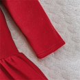 thumbnail image 6 of THJRPQJFD Baby Girl Dresses 0-3 Months 18-month-old Toddler's Christmas Dresses Girls Christmas Tree Dress Toddler Red Christmas Dress 9 Month Baby, Red 11-12 Years, 6 of 7