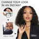 thumbnail image 4 of Cabello humano sin pegamento Wigs Xinjiju Wear and Go de 14 pulgadas con un 200% de densidad, 4 of 6