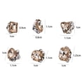 thumbnail image 4 of Hadanceo 10Pcs 3D Nail Rhinestones Light Brown Heart Easy to Apply Durable Charming Nail Art Jewelry Women Accessories, 4 of 8