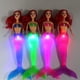 thumbnail image 2 of Juguete de princesa para niñas, luz LED de Flash impermeable, luz LED de Flash impermeable, luz LED, muñeca de natación, juguete de rendimiento sólido, 2 of 3
