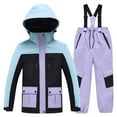 thumbnail image 2 of Hellosay Kids Snow Suit for Boys Girls Waterproof Windproof 2 Piece Ski Suits Pant and Jacket Snowsuit Winter Outdoor Overalls 3-12T, 2 of 7