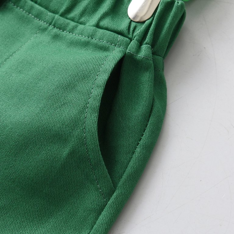 Kids Toddler Boys Shorts Set Casual Gentleman Short Sleeve Casual