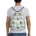 thumbnail image 4 of Defioc Mallard Ducks Wild Birds for Drawstring Backpack Sports Gym Bag for Women Men Children Adult Sackpack Yoga Bag for Wet Swimming,Gym,and Workout Gear -Small, 4 of 9