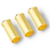 3pcs 3" Long Brass Boat Drain Tube in 1.25" Dia. for Transom Motorwell Baitwell