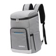 thumbnail image 3 of Outdoor Picnic Bag Lunch Backpack Work Backpacks Large Capacity, Insulated Lunch Gray, 3 of 9