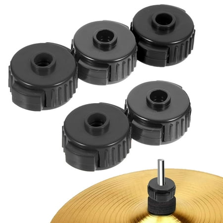

5pcs Plastic Drum Quick Nuts Cymbal Nuts Quick Release Drum Accessories Kit