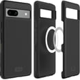 thumbnail image 1 of Étui de Téléphone pour Google Pixel 7a, TUDIA [MergeGrip] [Compatible MagSafe] de Qualité Militaire à Double Couche, Robuste [Aimant Intégré] Étui de Téléphone (Noir Mat), 1 of 7