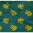 thumbnail image 4 of oneOone Organic Cotton Poplin Twill Fabric Rabbit Block Fabric Prints By Yard 42 Inch Wide, 4 of 4