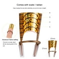 thumbnail image 4 of Guía de extensión de uñas reutilizable, moldes ajustables para uñas francesas, formas de arte de uñas para construcción de uñas de gel acrílico UV, 4 of 8