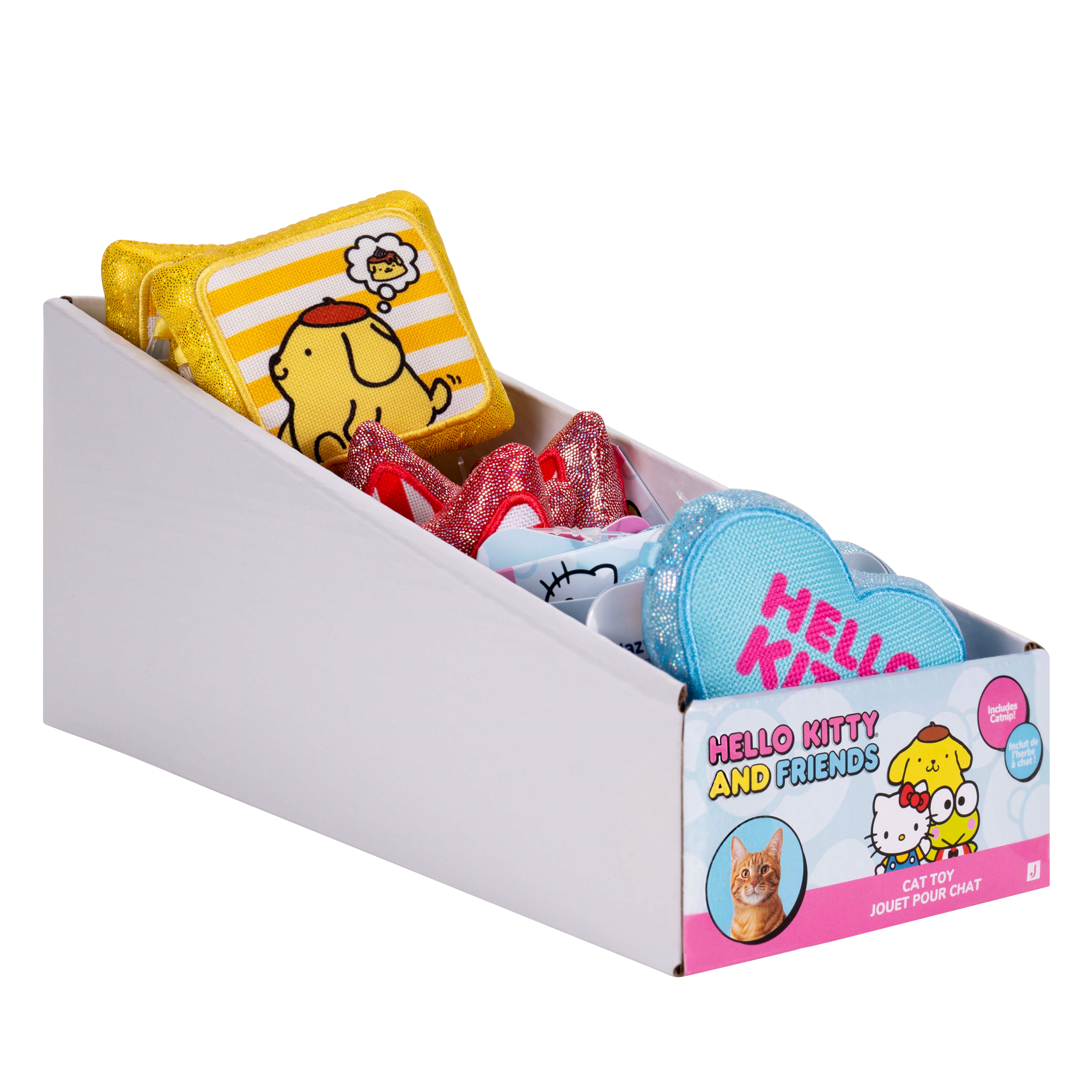 JPT - Hello Kitty and Friends - Single Catnip Plush Toy PDQ - 16 Pcs