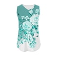 thumbnail image 4 of Puntoco Camisetas básicas sin mangas para mujer Camisetas sin mangas para mujer Camisetas básicas informales holgadas con cuello en V para verano, 4 of 5