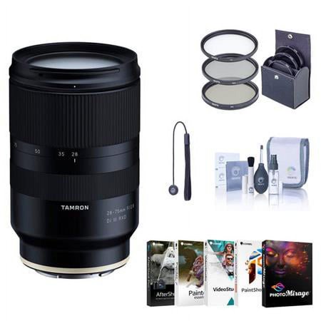 UPC: 0192223064447 | Tamron 28-75mm f/2.8 Di III VXD G2 Lens for Sony E with Accessories Kit
