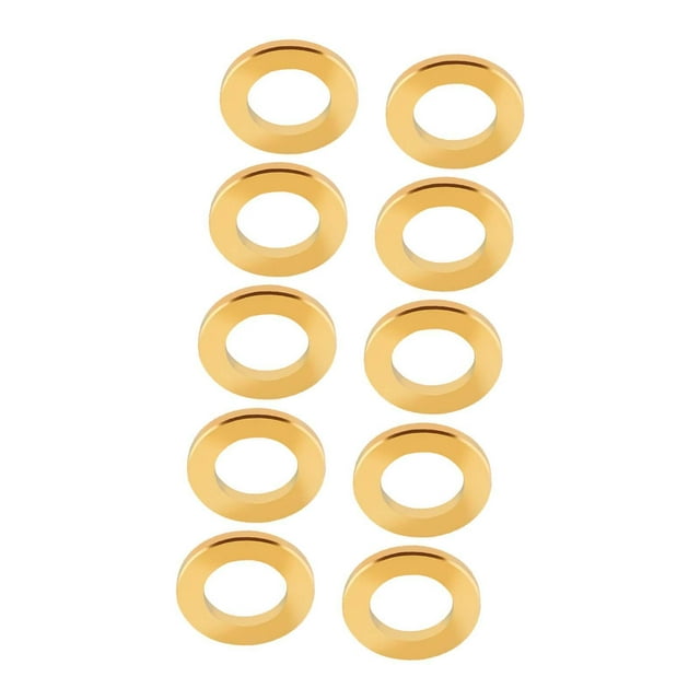 jinwen 10 Pcs Vis de Plateau de Roue de Chaîne Pièces pour Vélos de Route Manivelle Boulon M5 Doré