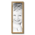 thumbnail image 2 of ArtToFrames 7" x 20" Gold with Star Picture Frame, 7x20 inch Gold Wood Poster Frame (WOM-4755),  Pack, 2 of 7