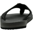 thumbnail image 6 of NORTY Mens Flip Flops Adult Male Thong Sandals Grey Black - Runs 1 Size Small, 6 of 7