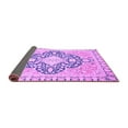 thumbnail image 2 of Ahgly Company Indoor Rectangle Geometric Purple Traditional Area Rugs, 3' x 5', 2 of 4