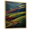 thumbnail image 2 of Designart "Dynamic Views of the Vineyard III" Landscape & Nature Floater Framed Canvas Art Print, 2 of 7