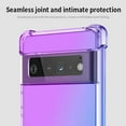 thumbnail image 3 of KOMI Compatible with Google Pixel 8A Case, Pixel 8a Gradient Case for Women Girls Slim Fit Clear Soft TPU Bumper Cushion Shockproof Protective Phone Case for Google Pixel 8A, Pink Purple, 3 of 7