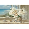 thumbnail image 2 of Nai, Danhui 14x11 Black Ornate Wood Framed with Double Matting Museum Art Print Titled - By the Sea, 2 of 4