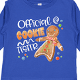 thumbnail image 4 of Inktastic Official Cookie Tester Cute Gingerbread Boys or Girls Long Sleeve Toddler T-Shirt, 4 of 5