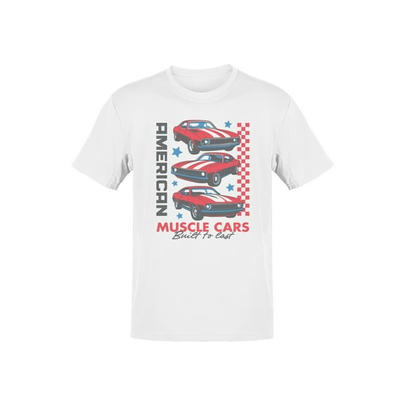 American Muscle Cars Retro Design Men's T-shirt