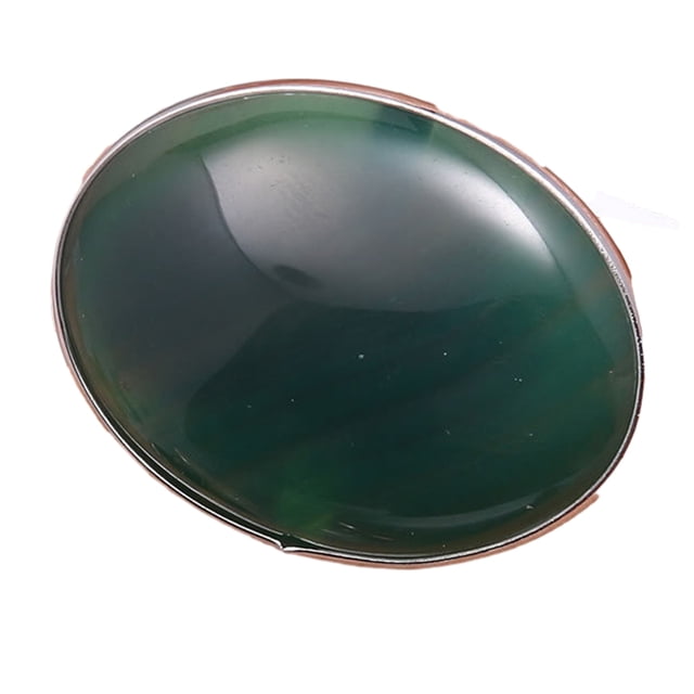 Jumpingount anillo de piedra natural ajustable joyería de moda y respetuosa con el medio ambiente anillo eterno para mujer verde Type3 NO3