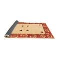 thumbnail image 2 of Ahgly Company Indoor Rectangle Oriental Orange Modern Area Rugs, 5' x 7', 2 of 4