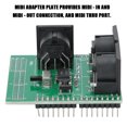 thumbnail image 1 of Digital Interface Adapter Plate, 57.4 X 53.1mm Provides MIDI-IN MIDI-OUT Connections MIDI Adapter Plate  for  Digital R3 AVI PIC Interface Adapter, 1 of 7