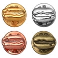 thumbnail image 1 of Shisuyan Brooches Alloy 4Set 0.4X0.4X0.2In, 1 of 8