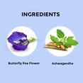thumbnail image 3 of BLUE TEA Butterfly Pea & Ashwagandha Tea, 30 Tea Bags, Caffeine-Free Herbal Tea, Vegan, Non-GMO, 3 of 10