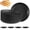 Black, variant on Quatish 8 PCS Unbreakable Reusable Plastic Plates,8 inch Dishwasher & Microwave Safe Dinner Plate, Easy-to-Clean Lightweight,Portable for Kitchen & Picnics Wheat Straw Plates( Blue)