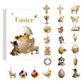 thumbnail image 2 of REK Easter Decor Easter Surprise Calendar Countdown 24 Days 2D Flat Acrylic Hanging Piece, 2 of 6