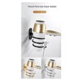 thumbnail image 4 of Wall Mounted Hair Dryer Holder gold, 4 of 5