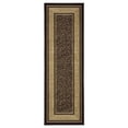 thumbnail image 4 of Ottomanson Ottohome Collection Non-Slip Rubberback Bordered Design Indoor Area Runner Rug/Entryway Mat, 4 of 7
