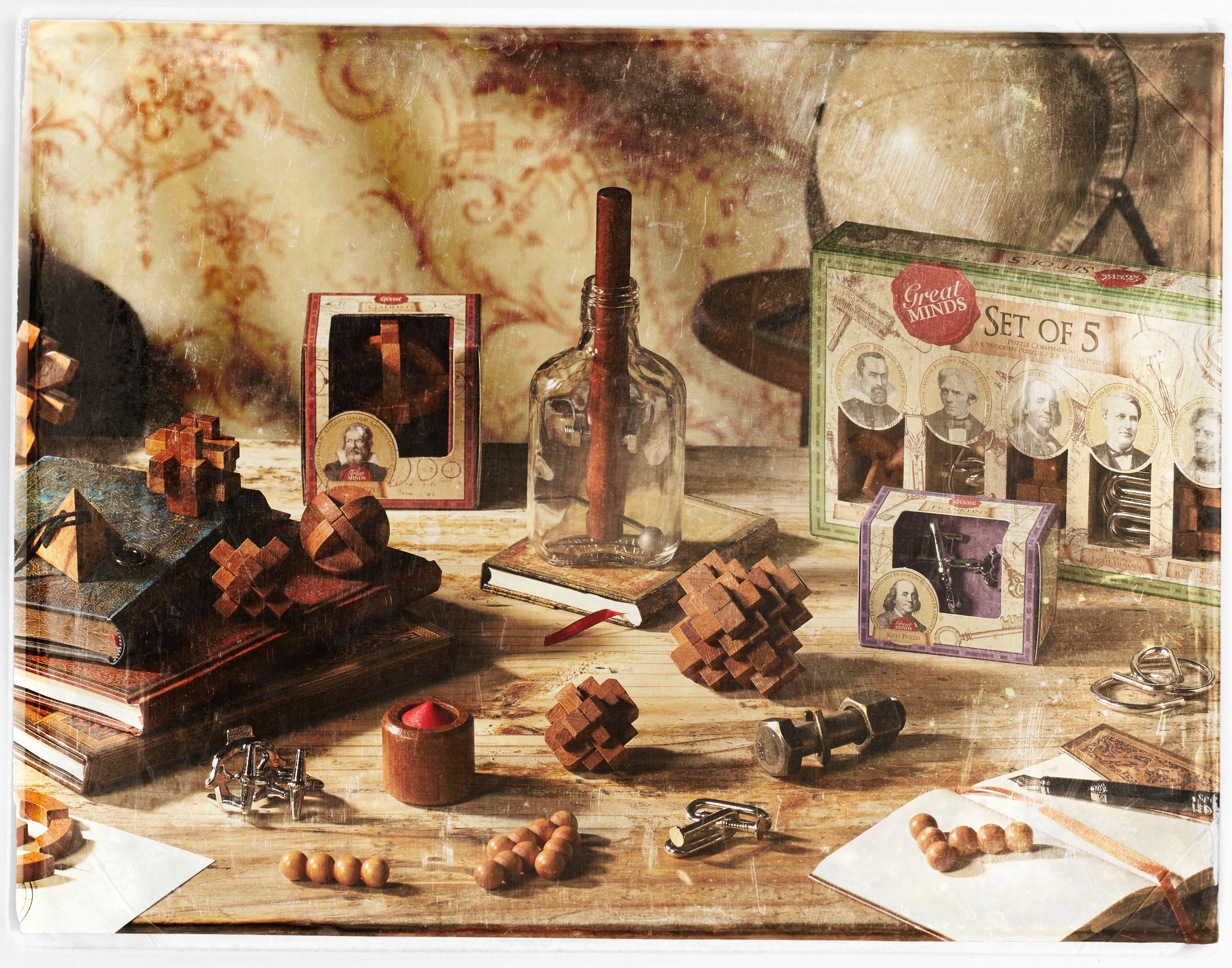Professor Puzzle - The Great Minds Collection - Winston Churchills Bottle Puzzle