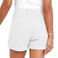 thumbnail image 6 of Charmgo Womens Shorts Clearance, Womens Shorts High Waisted Shorts Beach Casual Shorts Running Shorts for Women Shorts for Women Capri Pants for Women White, 6 of 8