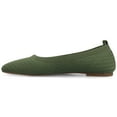 thumbnail image 3 of Journee Womens Maryann Slip On Round Toe Ballet Dress Flats, Widths Available, 3 of 10