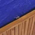 thumbnail image 2 of vidaXL Patio Storage Box Cushion and Blanket Outdoor Garden Solid Wood Acacia, 2 of 10
