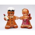 thumbnail image 3 of Ceramic Gingerbread Salt and Pepper Shakers  Mom, 3 of 3