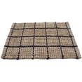 thumbnail image 3 of Better Homes & Gardens Jute Windowpane Doormat 20x30 - Durable Low Pile Entry Rug, 3 of 4