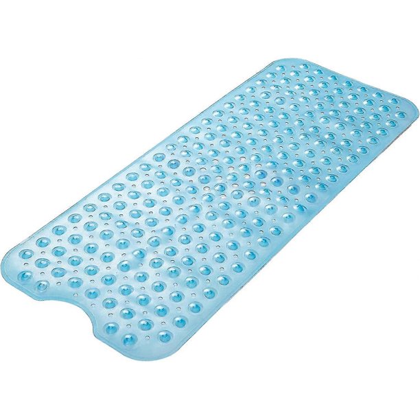 Alfombrilla de ducha antideslizante para bañera Alfombrilla de ducha antideslizante, 100 x 40 cm, alfombrilla de ducha antideslizante con ventosas y orificios de drenaje, lavable a máquina Alfombril