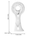 thumbnail image 5 of Bangcool Personal Fan USB Charging Plastic Mini Portable Fan Office Fan with Handle, 5 of 5