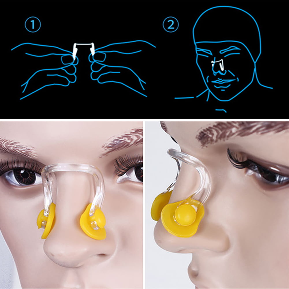 Details about   SATINIOR 10 Pieces Waterproof Nose Protector Silicone Nose Clip Surfing Nose for 