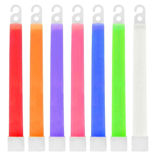 Glow Light Sticks Kit de supervivencia impermeable de 6 pulgadas Equipo de camping Verde 100 piezas