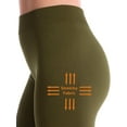 thumbnail image 3 of Kuda Moda 5-Pack Fleece Lined Leggings for Women Winter Warm Thermal Full Length Leggings, 3 of 7
