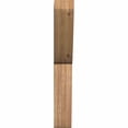 thumbnail image 2 of 3 1/2"W x 12"D x 24"H Crestline Smooth Corbel, Western Red Cedar, 2 of 9